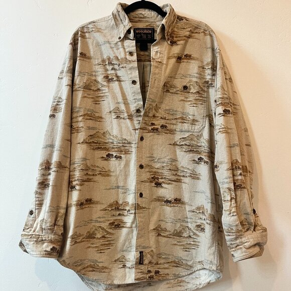 Woolrich Men's Button Down Shirt - Picture 1 of 2